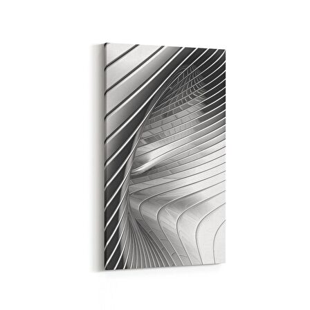Olla 10370DD Abstract Görsel Dikey Dar Kanvas Tablo (Ölçü: 60X120)