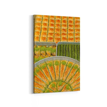 Olla 15191D Gıda Görseli Dikey Kanvas Tablo (Ölçü: 20X30)
