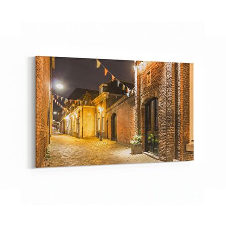 Olla 18438Y Yapı Görseli Yatay Kanvas Tablo (Ölçü: 120X80)