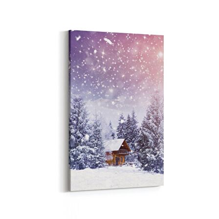 Olla 14496D Doğa / Manzara Görseli Dikey Kanvas Tablo (Ölçü: 20X30)