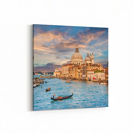 Olla 18416K4 Yapı Görseli Kare 4'lü Kanvas Tablo (Ölçü: 145X145)