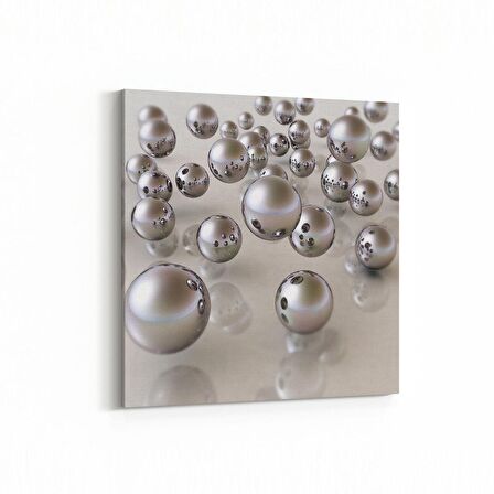 Olla 10068K Abstract Görsel Kare Kanvas Tablo (Ölçü: 60X60)