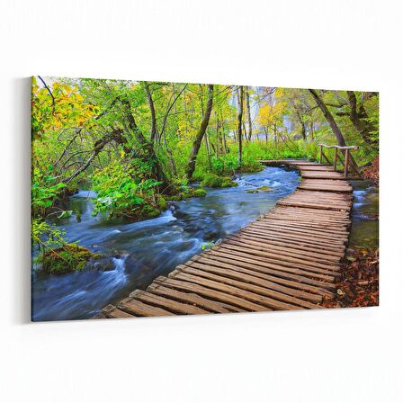 Olla 14164Y Doğa / Manzara Görseli Yatay Kanvas Tablo (Ölçü: 45X30)