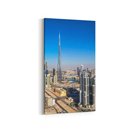 Olla 18567DD Yapı Görseli Dikey Dar Kanvas Tablo (Ölçü: 40X80)