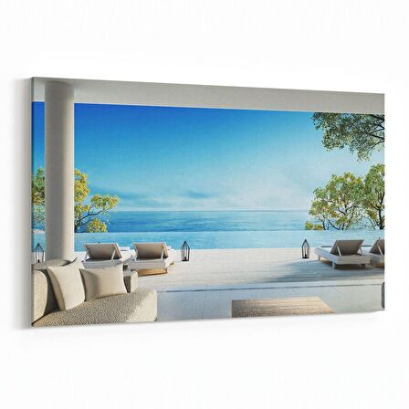 Olla 14024Y Doğa / Manzara Görseli Yatay Kanvas Tablo (Ölçü: 45X30)