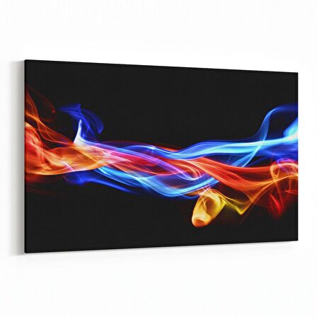 Olla 10197Y Abstract Görsel Yatay Kanvas Tablo (Ölçü: 90X60)