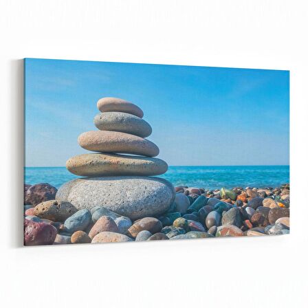 Olla 12888Y Deniz / Okyanus Görseli Yatay Kanvas Tablo (Ölçü: 120X80)