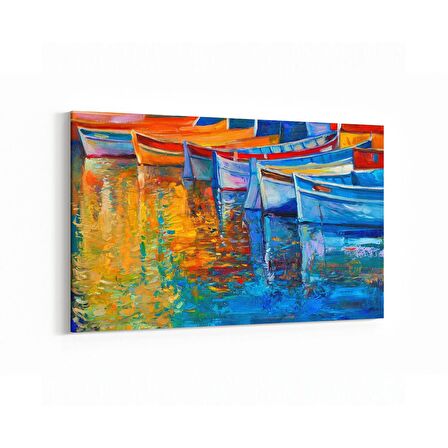 Olla 17749Y Yağlı Boya Görseli Yatay Kanvas Tablo (Ölçü: 90X60)