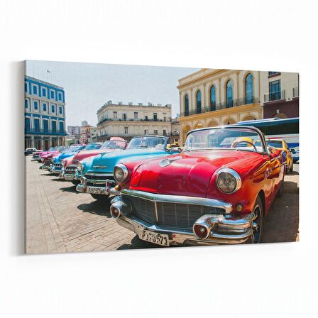 Olla 12380Y Araç Görseli Yatay Kanvas Tablo (Ölçü: 90X60)