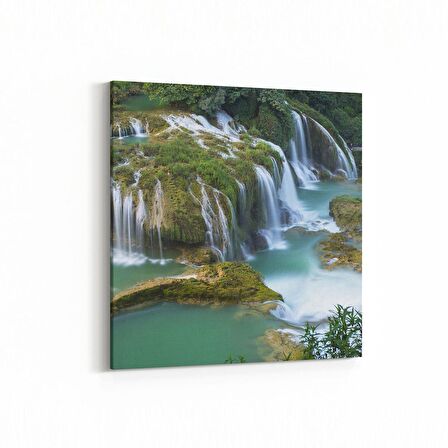 Olla 14138K Doğa / Manzara Görseli Kare Kanvas Tablo (Ölçü: 100X100)