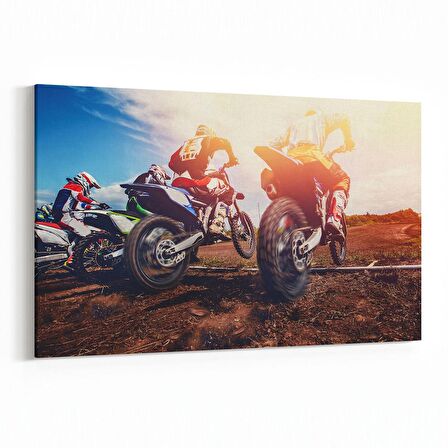 Olla 12371Y Araç Görseli Yatay Kanvas Tablo (Ölçü: 45X30)