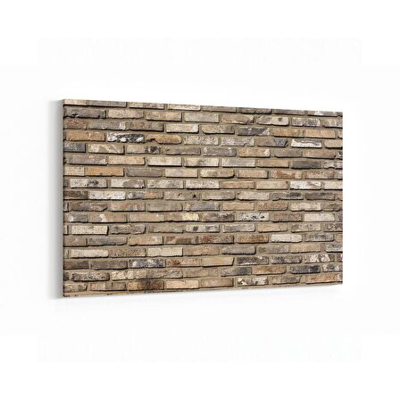 Olla 17423Y Taş / Tuğla Görseli Yatay Kanvas Tablo (Ölçü: 45X30)