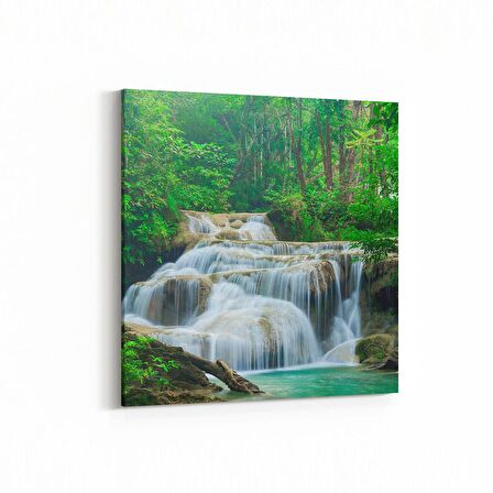 Olla 13699K Doğa / Manzara Görseli Kare Kanvas Tablo (Ölçü: 60X60)