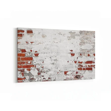 Olla 17449Y Taş / Tuğla Görseli Yatay Kanvas Tablo (Ölçü: 30X20)