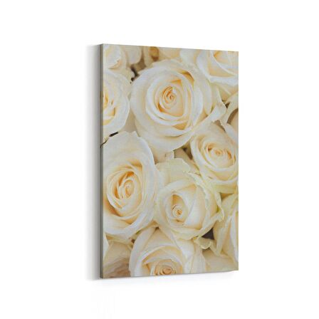 Olla 11608D Çiçek Görseli Dikey Kanvas Tablo (Ölçü: 70X105)