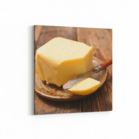 Olla 15225K Gıda Görseli Kare Kanvas Tablo (Ölçü: 25X25)