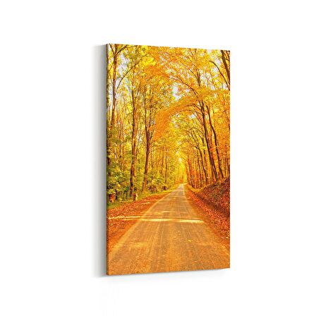 Olla 14553DD Doğa / Manzara Görseli Dikey Dar Kanvas Tablo (Ölçü: 40X80)