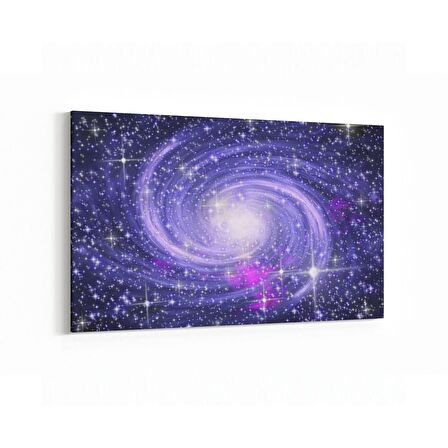 Olla 17676Y Uzay Görseli Yatay Kanvas Tablo (Ölçü: 70X50)