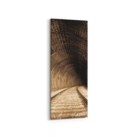 Olla 13289DI Doğa / Manzara Görseli Dikey İnce Kanvas Tablo (Ölçü: 40X120)