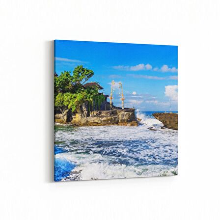 Olla 14307K Doğa / Manzara Görseli Kare Kanvas Tablo (Ölçü: 30X30)