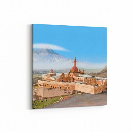 Olla 18901K4 Yapı Görseli Kare 4'lü Kanvas Tablo (Ölçü: 65X65)