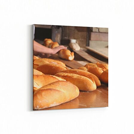 Olla 15100K Gıda Görseli Kare Kanvas Tablo (Ölçü: 25X25)