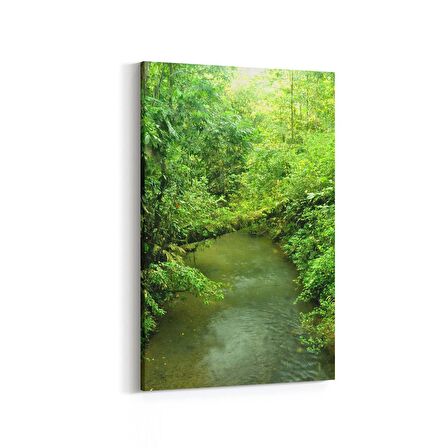 Olla 14283D Doğa / Manzara Görseli Dikey Kanvas Tablo (Ölçü: 100X150)