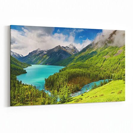 Olla 13924Y Doğa / Manzara Görseli Yatay Kanvas Tablo (Ölçü: 90X60)