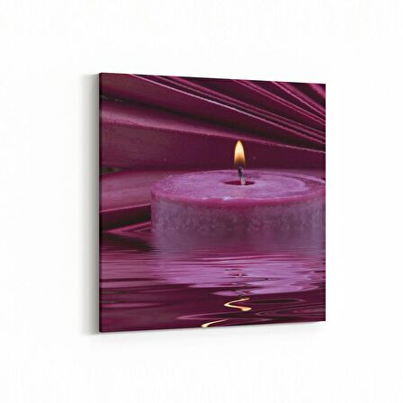 Olla 17086K Spa / Masaj Görseli Kare Kanvas Tablo (Ölçü: 100X100)