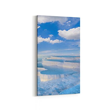 Olla 13981DD Doğa / Manzara Görseli Dikey Dar Kanvas Tablo (Ölçü: 60X120)