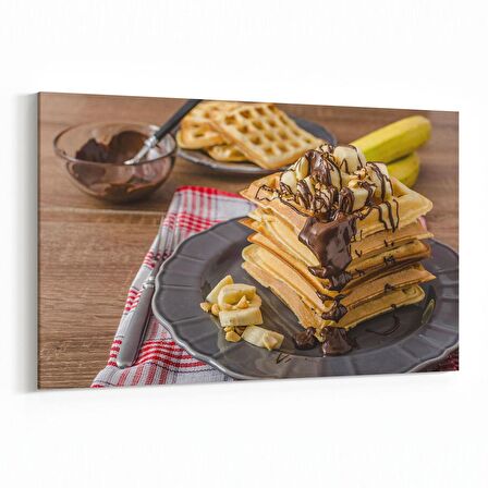 Olla 15139Y Gıda Görseli Yatay Kanvas Tablo (Ölçü: 90X60)