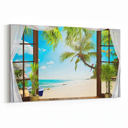 Olla 14260Y Doğa / Manzara Görseli Yatay Kanvas Tablo (Ölçü: 70X50)