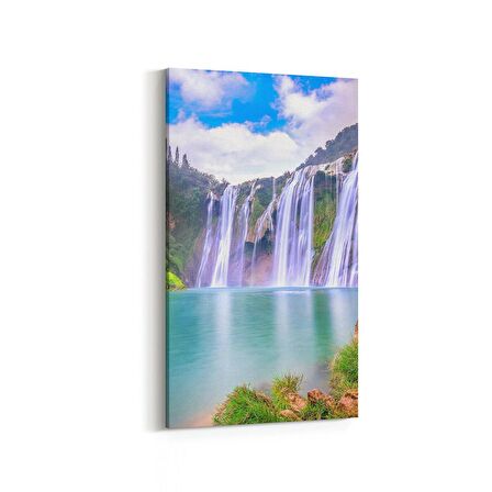 Olla 14274DD Doğa / Manzara Görseli Dikey Dar Kanvas Tablo (Ölçü: 30X60)