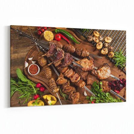 Olla 15250Y Gıda Görseli Yatay Kanvas Tablo (Ölçü: 150X100)