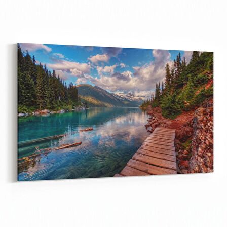Olla 13795Y Doğa / Manzara Görseli Yatay Kanvas Tablo (Ölçü: 120X80)