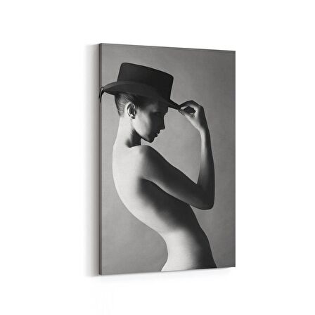 Olla 17026D Model / Manken Görseli Dikey Kanvas Tablo (Ölçü: 60X90)