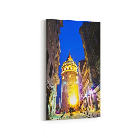 Olla 18104DD Yapı Görseli Dikey Dar Kanvas Tablo (Ölçü: 60X120)