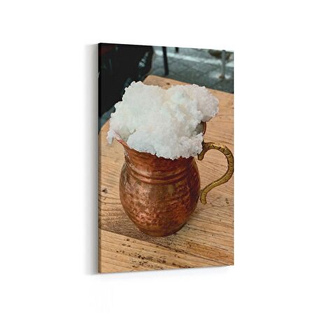 Olla 15060D Gıda Görseli Dikey Kanvas Tablo (Ölçü: 60X90)