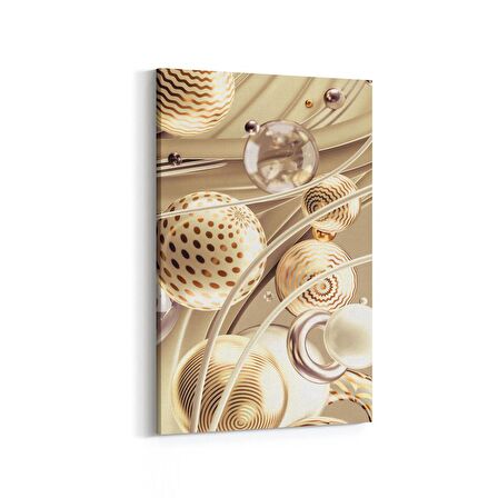 Olla 10105D Abstract Görsel Dikey Kanvas Tablo (Ölçü: 100X150)