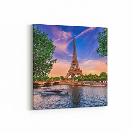 Olla 18826K4 Yapı Görseli Kare 4'lü Kanvas Tablo (Ölçü: 125X125)