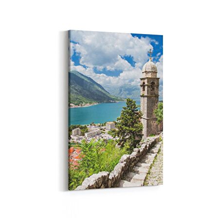 Olla 18249D Yapı Görseli Dikey Kanvas Tablo (Ölçü: 70X105)