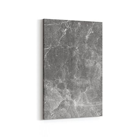 Olla 16699D Mermer Desen Görsel Dikey Kanvas Tablo (Ölçü: 80X120)