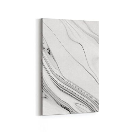 Olla 16686D Mermer Desen Görsel Dikey Kanvas Tablo (Ölçü: 100X150)