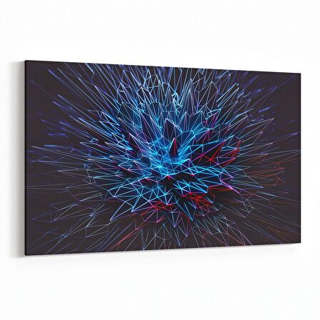 Olla 10396Y Abstract Görsel Yatay Kanvas Tablo (Ölçü: 30X20)