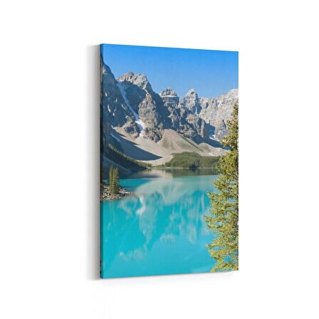 Olla 14491D Doğa / Manzara Görseli Dikey Kanvas Tablo (Ölçü: 60X90)