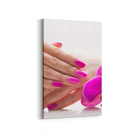 Olla 17094D Spa / Masaj Görseli Dikey Kanvas Tablo (Ölçü: 60X90)