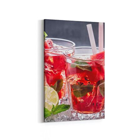 Olla 15025D Gıda Görseli Dikey Kanvas Tablo (Ölçü: 20X30)