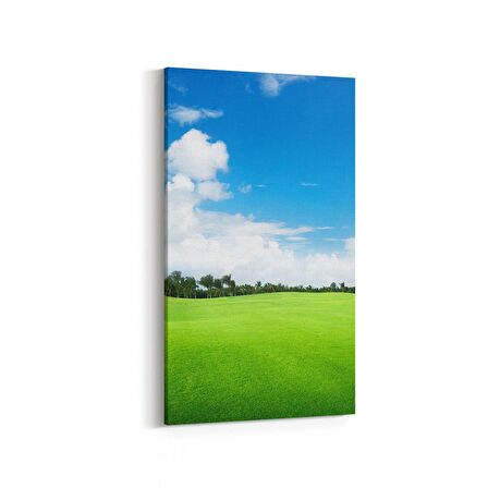 Olla 14143DD Doğa / Manzara Görseli Dikey Dar Kanvas Tablo (Ölçü: 60X120)