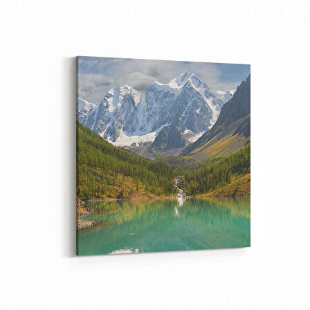 Olla 13897K Doğa / Manzara Görseli Kare Kanvas Tablo (Ölçü: 30X30)