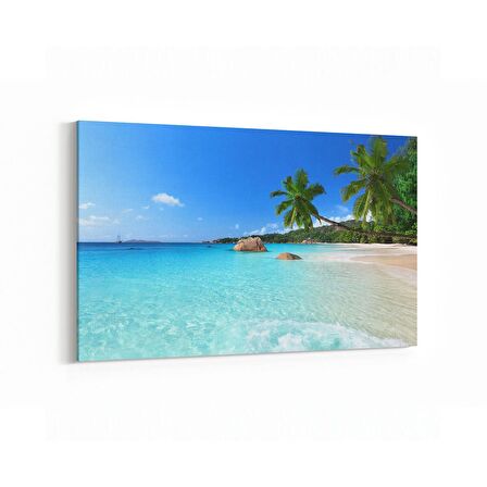 Olla 16400Y Kumsal / Sahil Görseli Yatay Kanvas Tablo (Ölçü: 120X80)